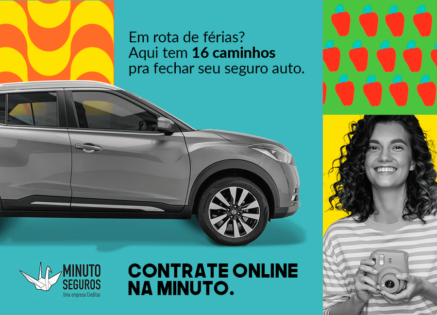 Banner sobre cotar seguro auto na Minuto Seguros